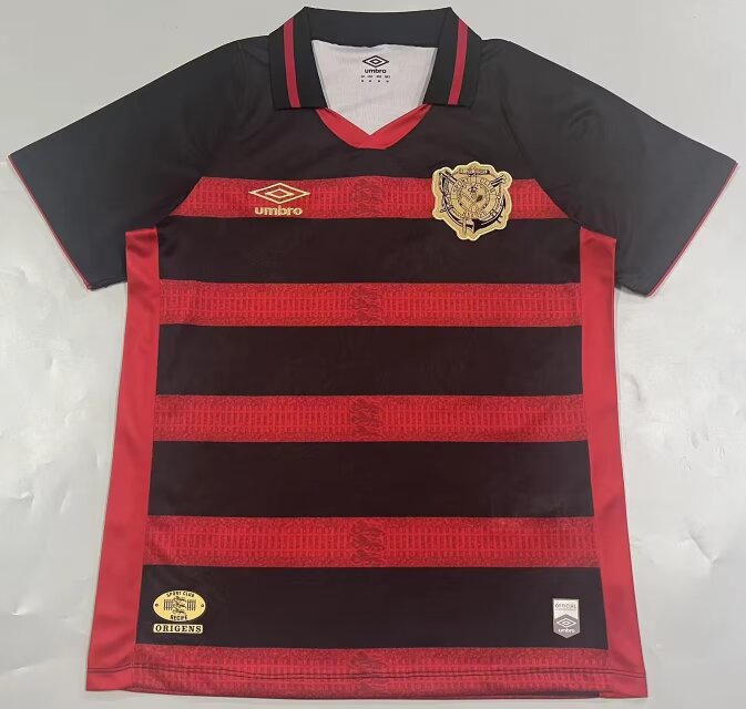 2024/25 Sport Club do Recife Home Red & Black Thailand Soccer Jersey-1116/908