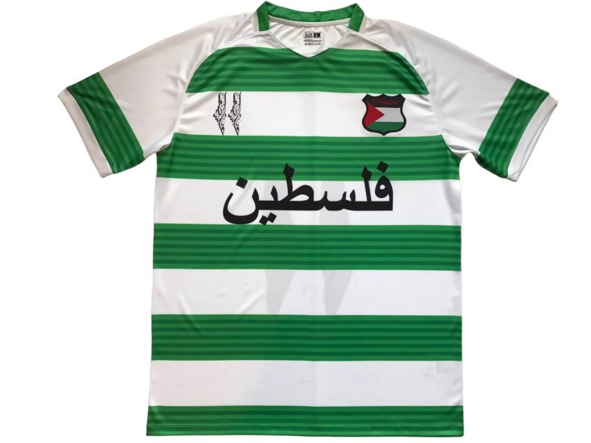 2024/25 Palestino White & Green Thailand Soccer Jersey AAA-38