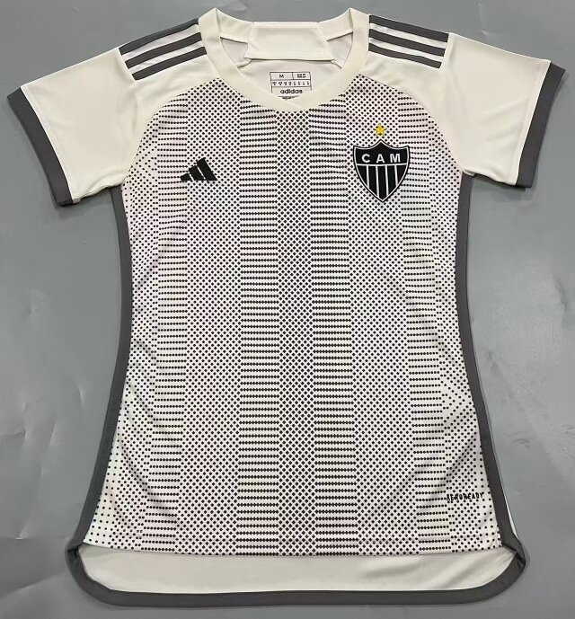 2024/25 Atlético Mineiro Away White Female Soccer Jersey AAA-908