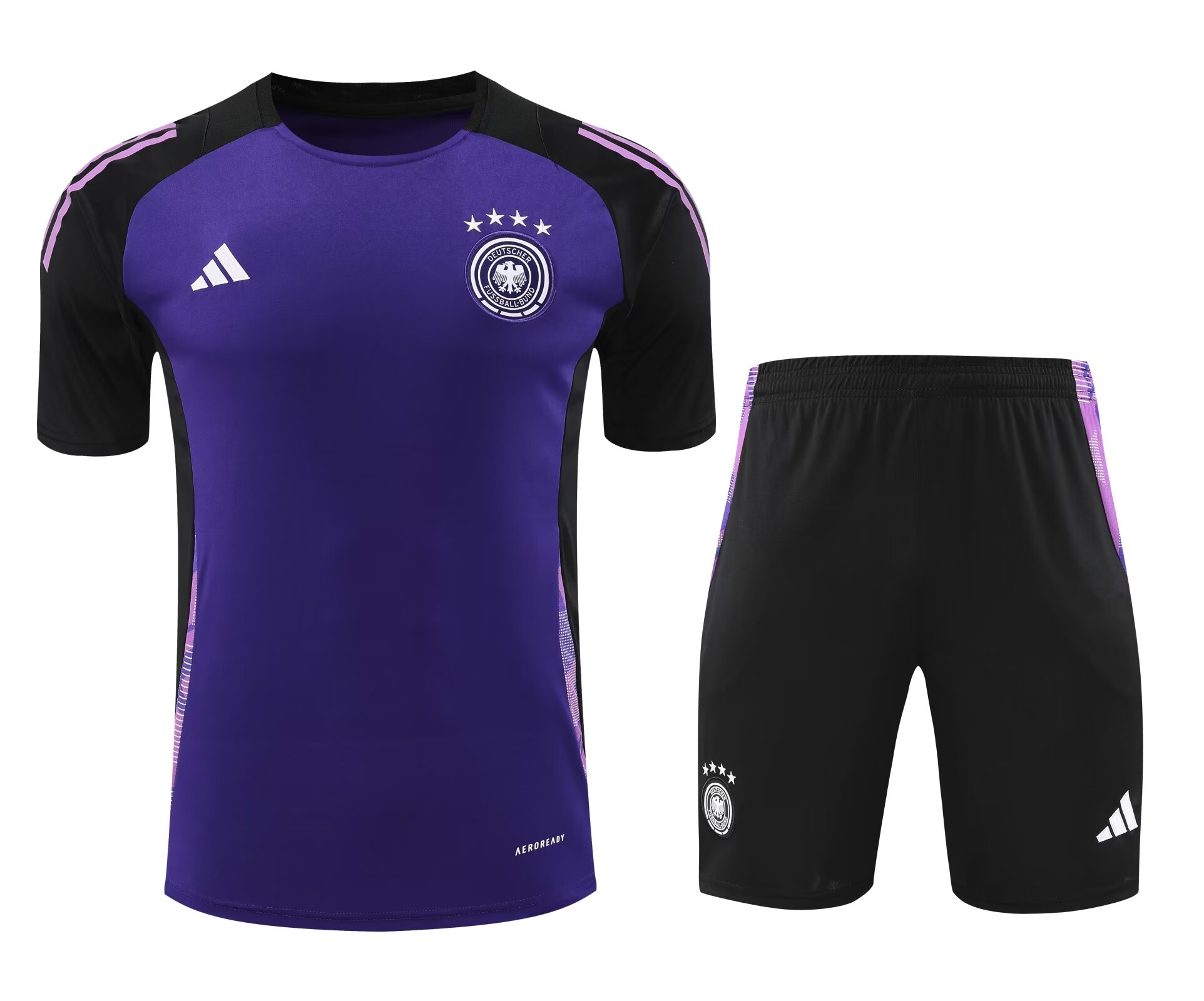 2024/25 Germany Purple Blue Training Thailand Soccer Jersey Unifrom-418