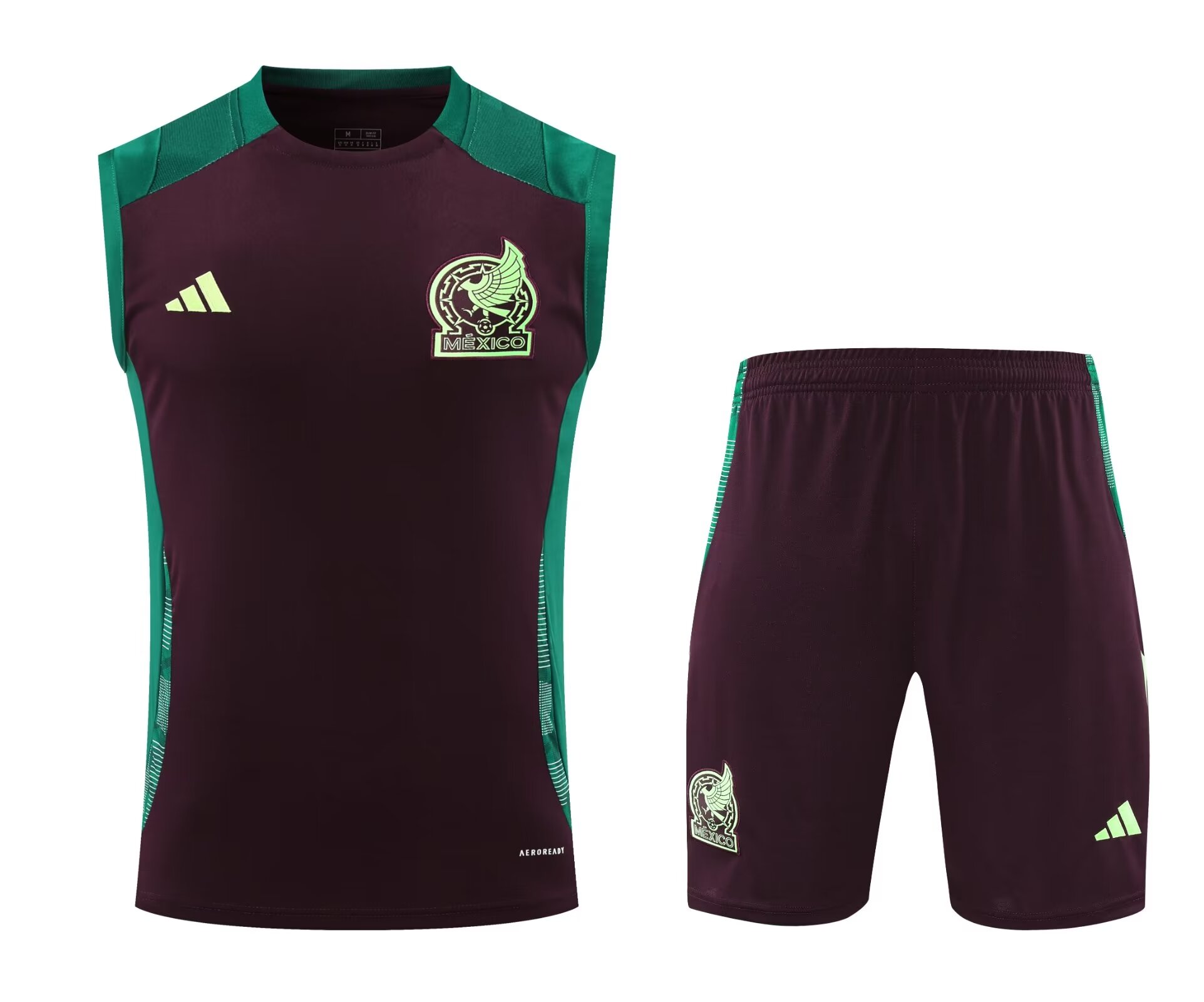 2024/25 Mexico Maroon Training Thailand Soccer Jersey AAA-418