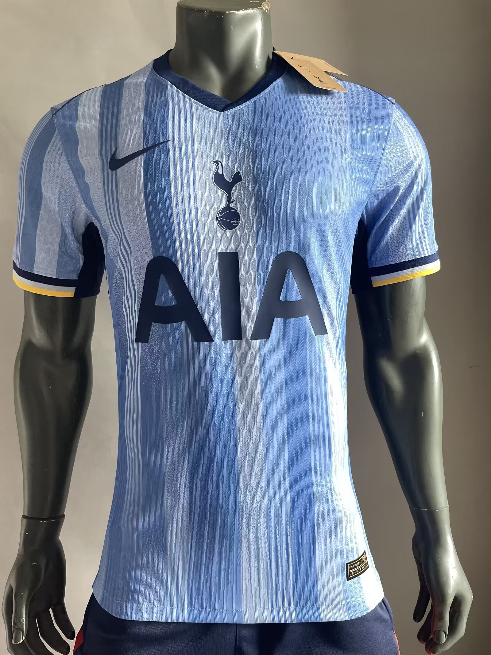 Player Version 2024/25 Tottenham Hotspur Away Blue Soccer Jersey AAA-888/703/308