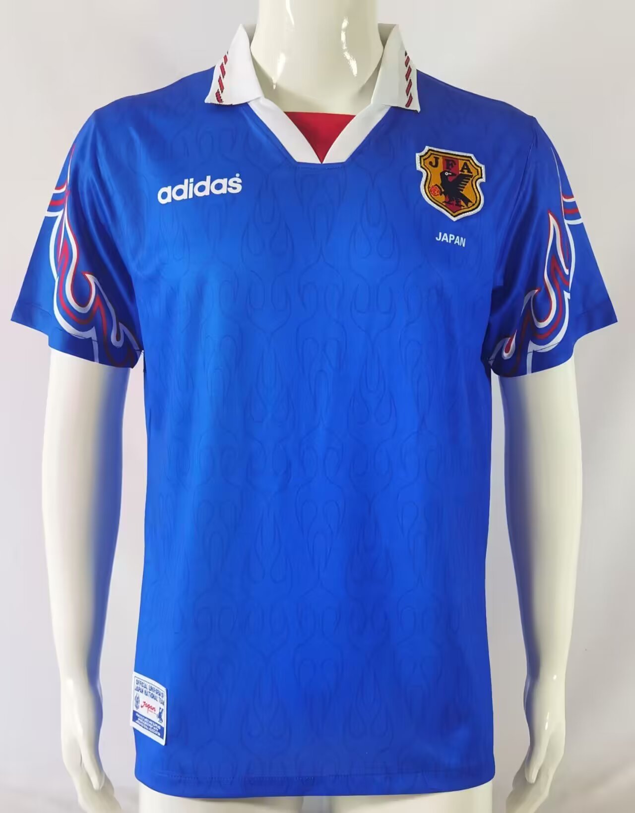 96 Retro Version Japan Home Blue Thailand Soccer Jersey AAA-503