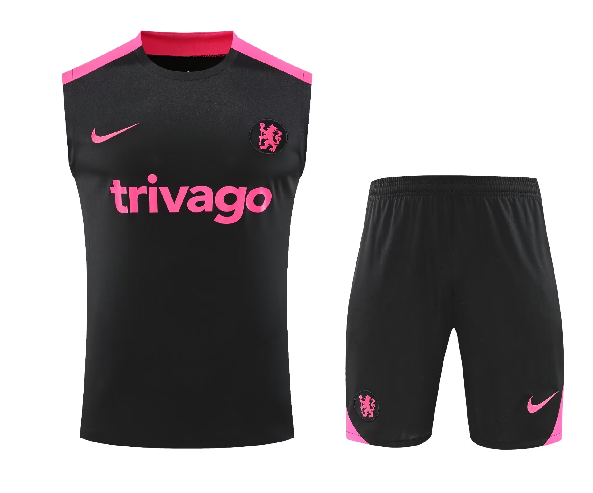 2024/25 Chelsea Black Thailand Training Soccer Vest Uniform-418