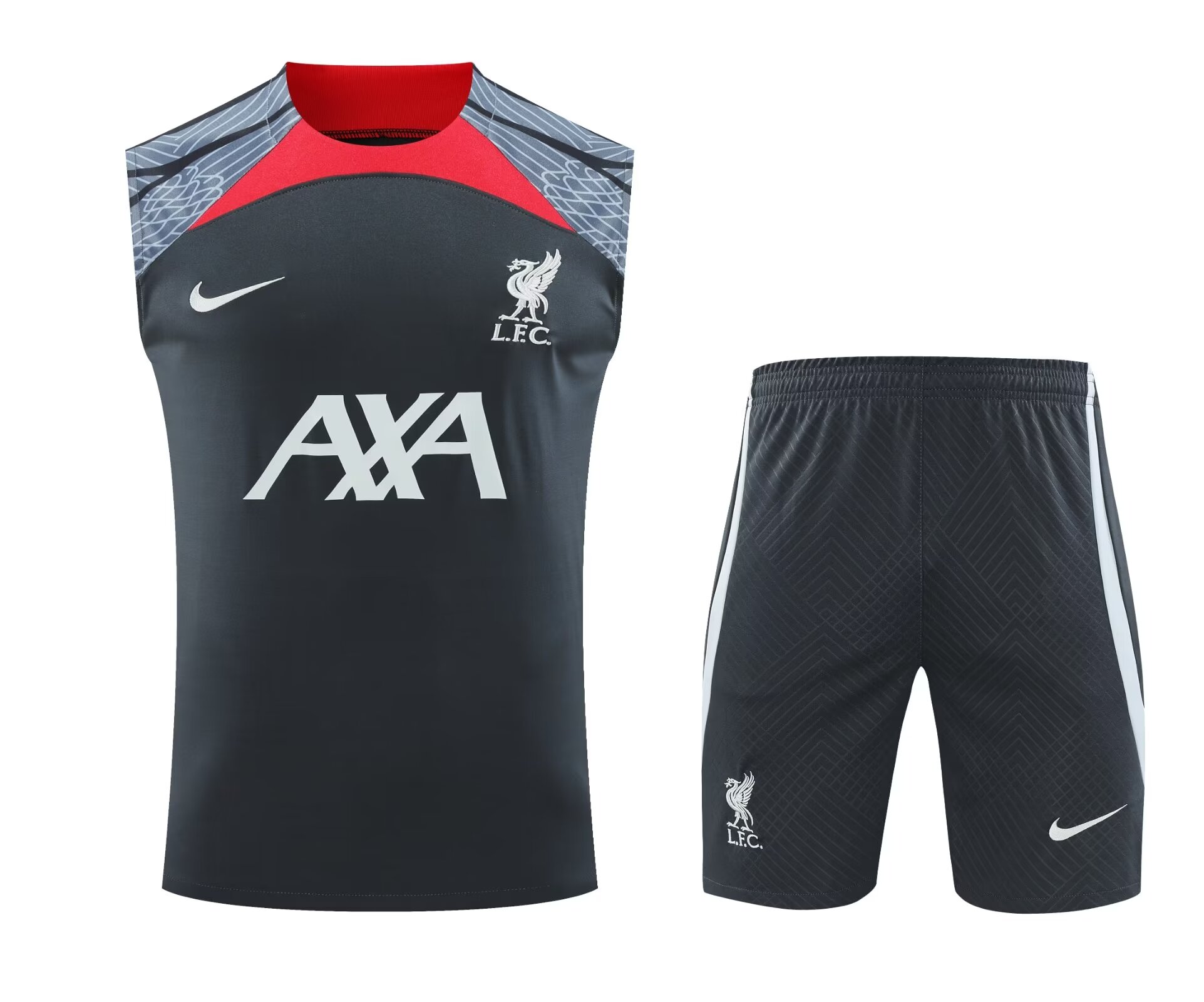 2024/25 Liverpool Black Thailand Soccer Training Vest Unifrom-418