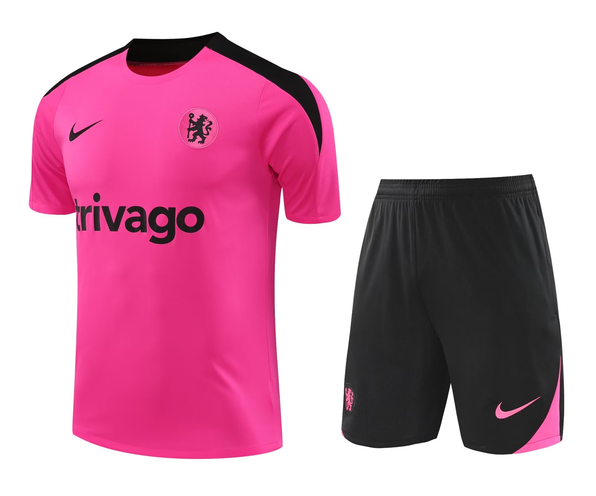 2024/25 Chelsea Pink Thailand Training Soccer Uniform-418