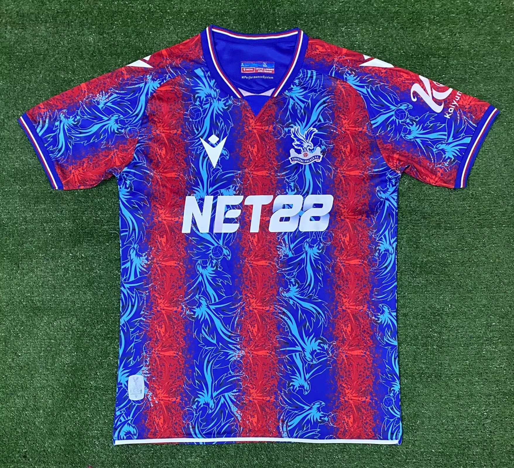 2024/25 Crystal Palace Home Red & Blue Thailand Soccer Jersey AAA-711/320/416