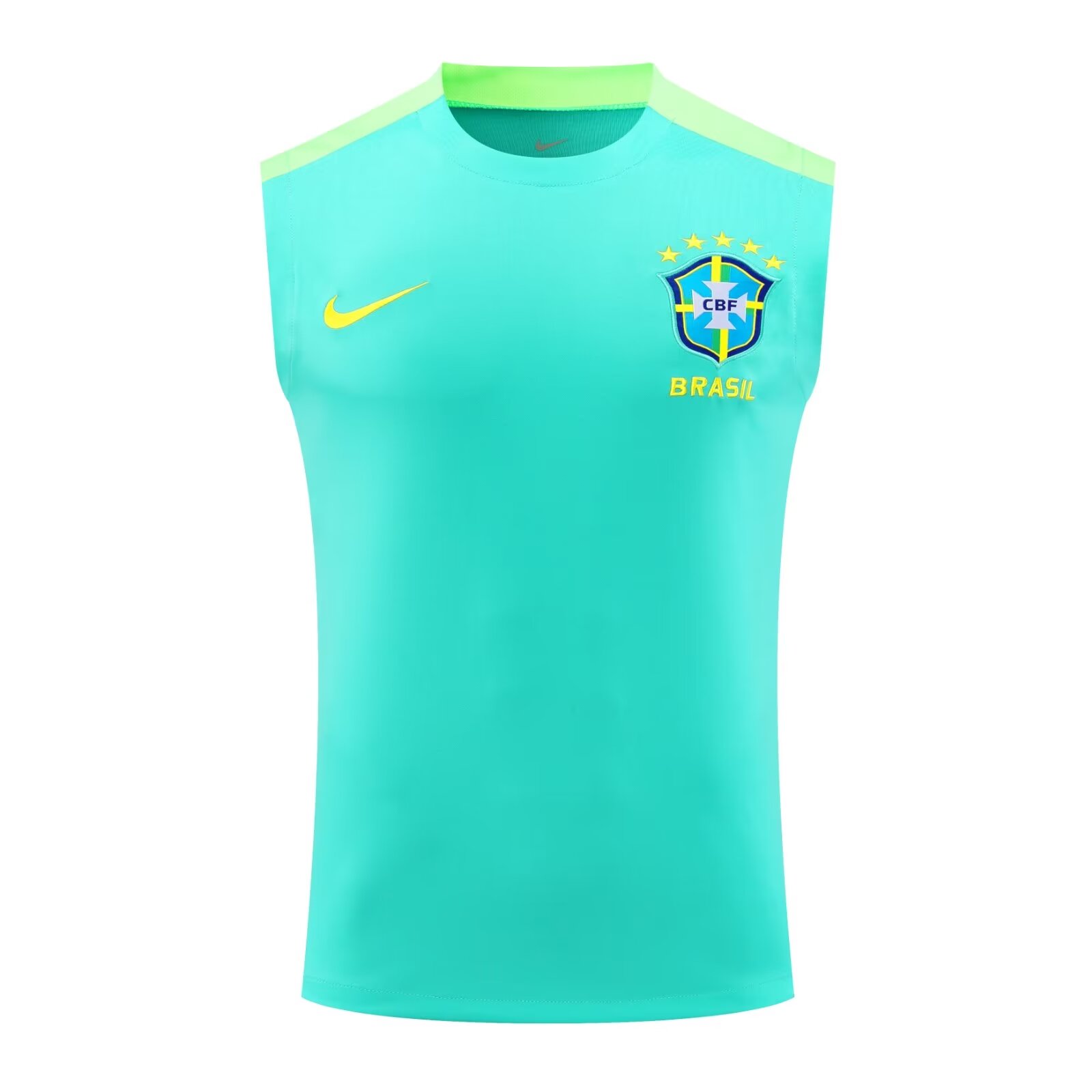 2024/25 Brazil Green Thailand Soccer Training Vest Top-418