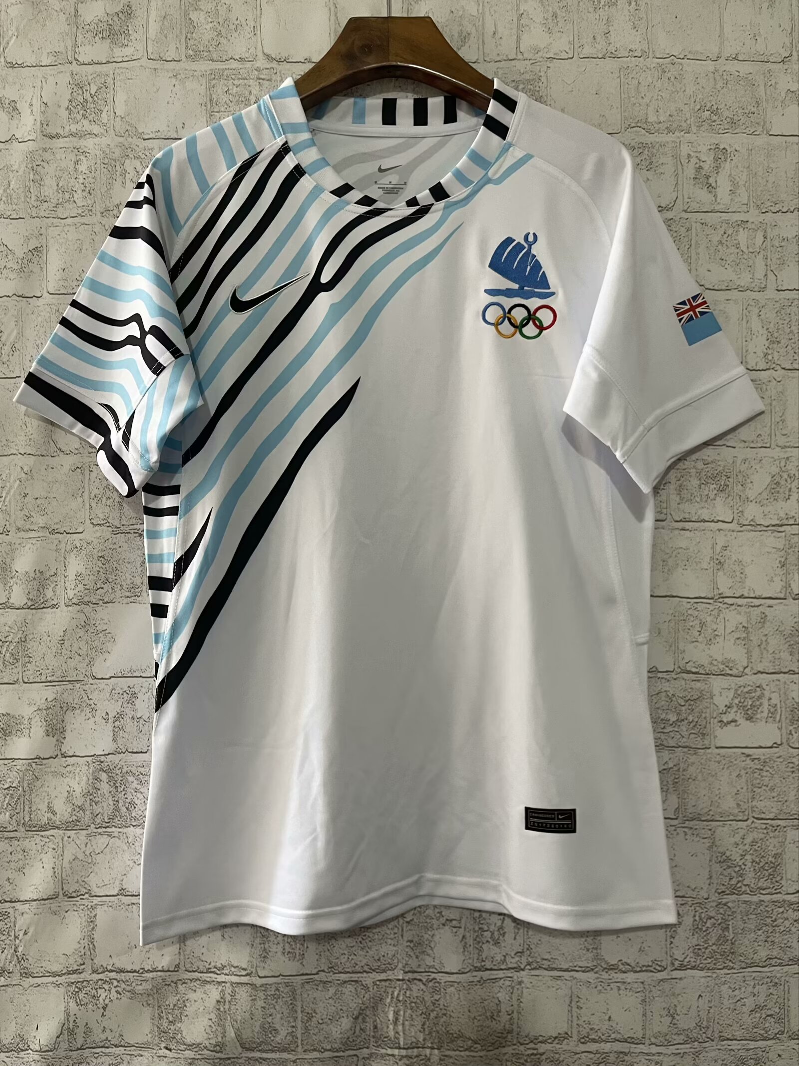 2024 Fiji White Thailand Rugby Shirts-805