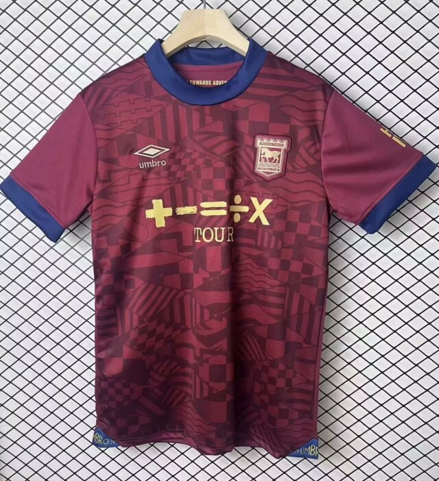 2024/25 Ipswich Town F.C. Away Red Thailand Soccer Jersey AAA-95