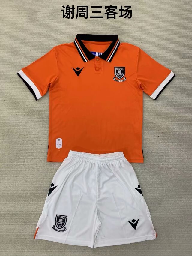 2024/25 Sheffield 3nd Away Red Soccer Uniform-208