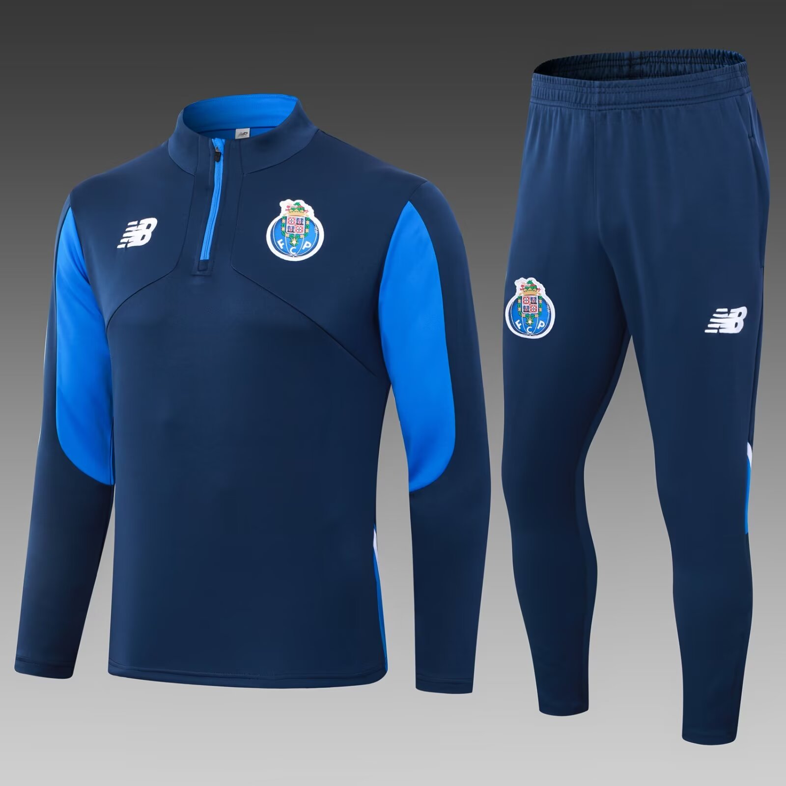 2024/25 FC Porto Royal Blue Thailand Soccer Tracksuit Uniform-411/522/815