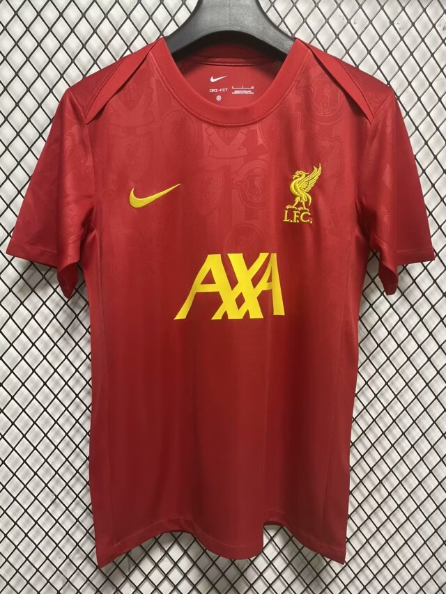 2024/25 Liverpool Red Shorts-Sleeve Thailand Soccer Jerseys-23
