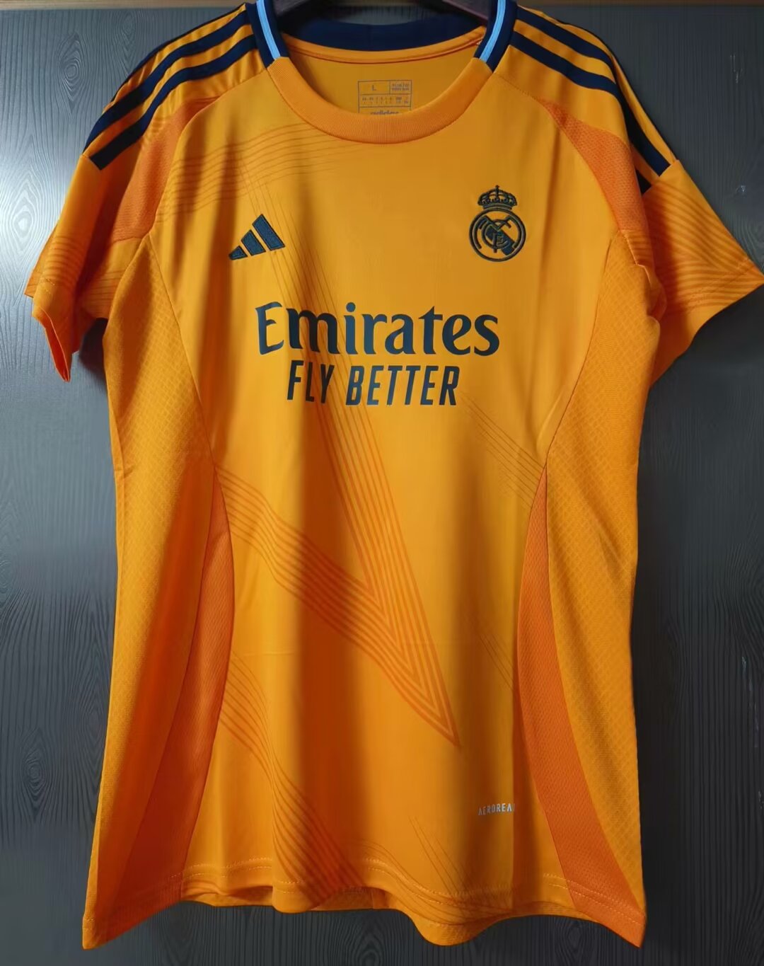 2024/25 Rea Madrid Away Orange Thailand Female Soccer Jersey AAA-JJ/SH