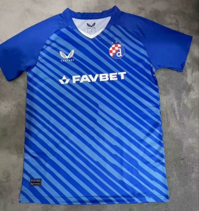 2024/25 Dinamo Zagreb Home Blue Soccer Jersey AAA-95