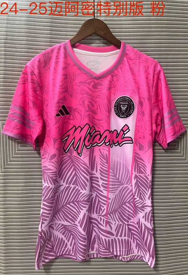 2024/25 Special Version Inter Miami CF Pink Thailand Soccer Jersey AAA-709