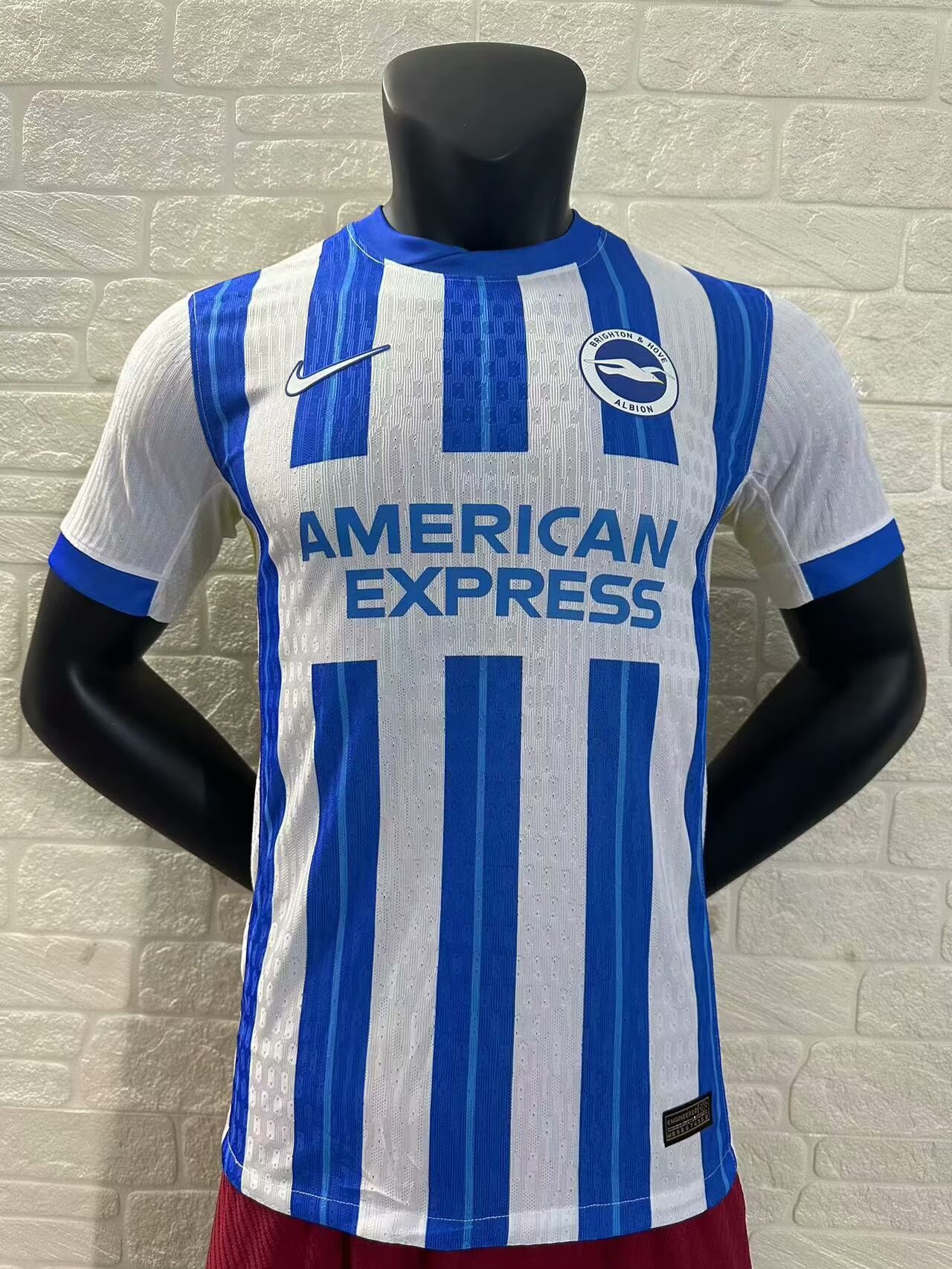 Player Version 2024/25 Brighton & Hove Albion Home Blue & White Thailand Soccer Jersey AAA-16/888