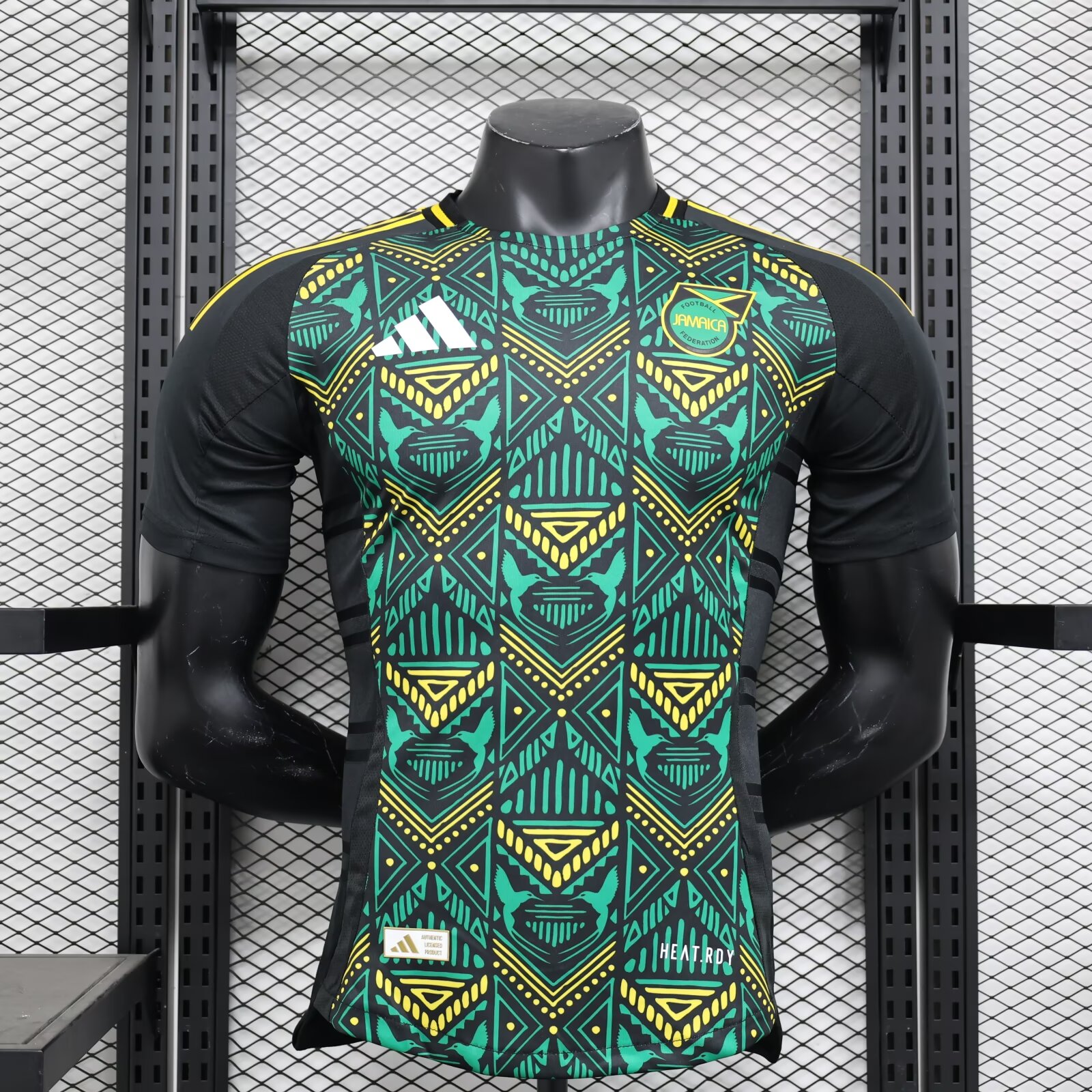 Player Version 2024/25 Jamaica Away Black & Green Thailand Soccer Jersey AAA-888/XY