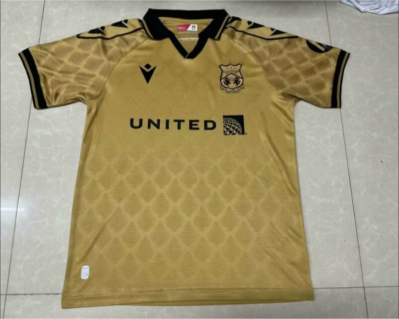 2024/25 Wrexham Away Yellow Thailand Soccer Jersey AAA-95