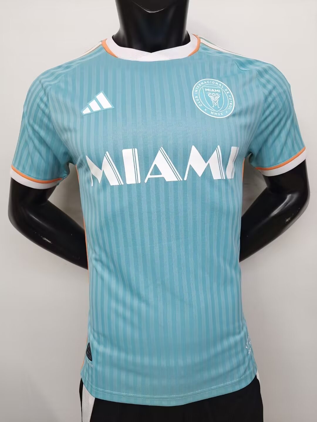 Player Version 2024/25 Inter Miami CF 2nd Away Blue Thailand Soccer Jersey AAA-210/308/MY