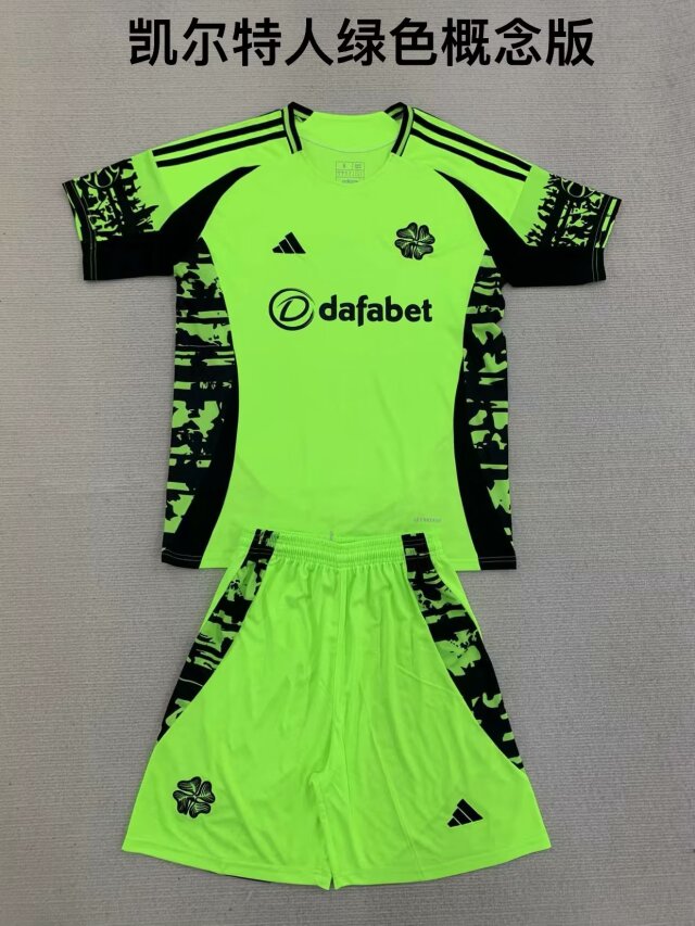 2024/25 Celtic Green Soccer Uniform-208