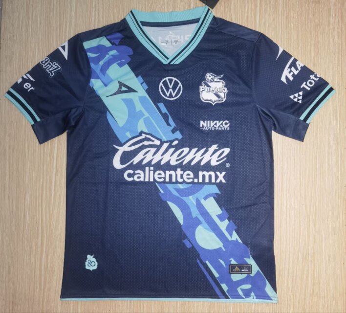 2024/25 Club Puebla Away Royal Blue Thailand Soccer Jersey AAA-912