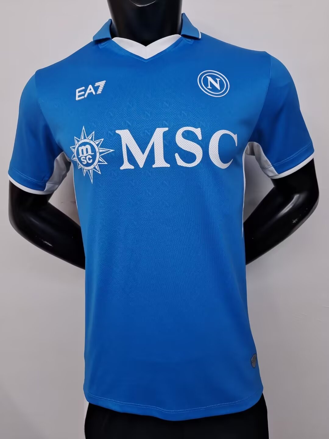 Player Version 2024/25 Napoli Home Blue Thailand Soccer Jersey AAA-MY/16/308