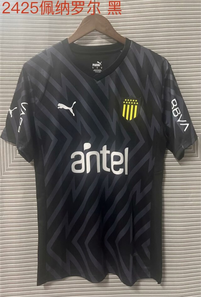 2024/25 CA Peñarol Black Training Thailand Soccer Jersey AAA-709