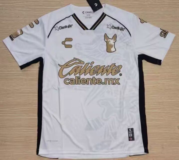 2024/25 Club Tijuana Away White Thailand Soccer Jersey AAA-912