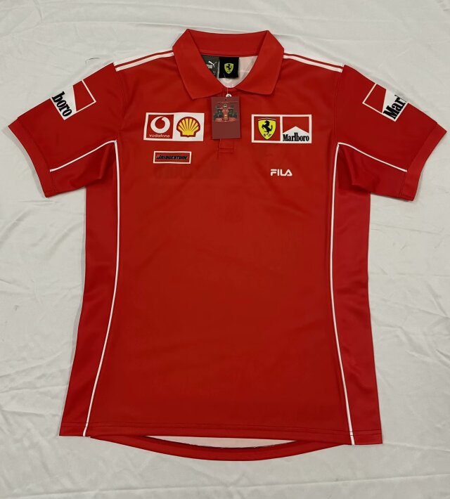 2024-2025 Ferrar Red Formula One Racing Shirts-805