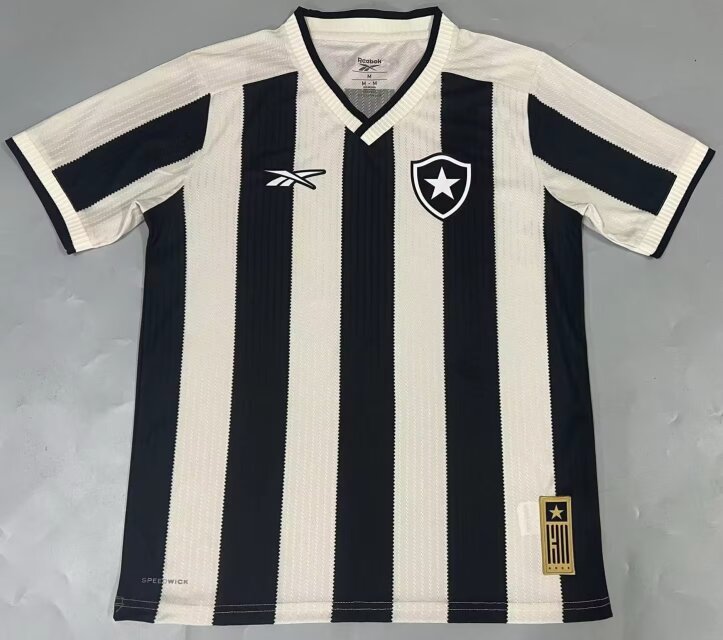 2024/25 BotafogodeFuteboleRegatas Home Black & White Thailand Soccer Jersey AAA-908