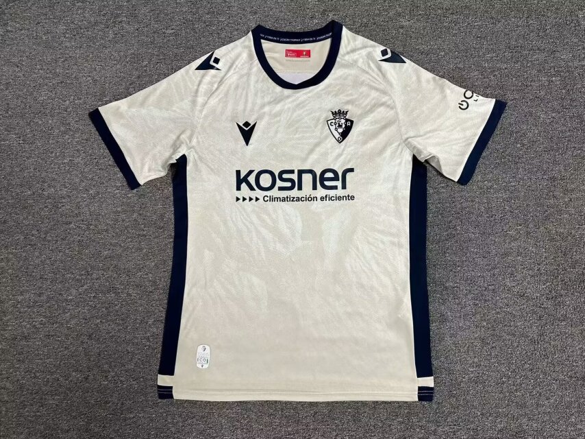 2024/25 CA Osasuna Away White Thailand Soccer Jersey AAA-1040/301