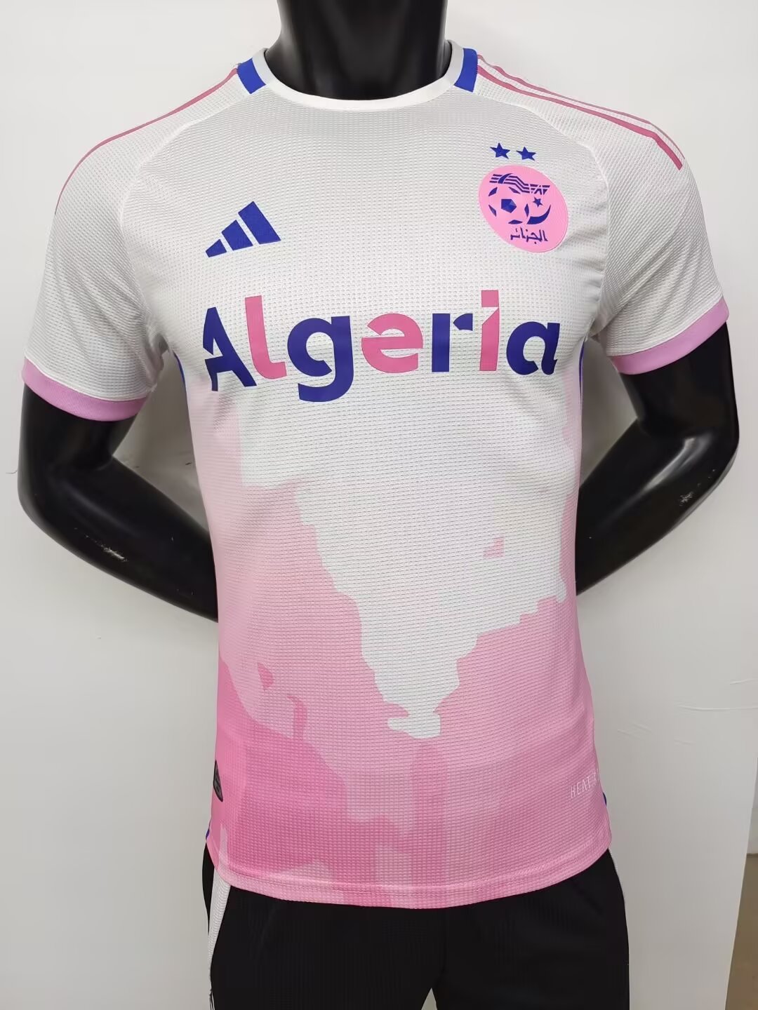 #A30 Player Version 2024/25 Algeria Pink White Thailand Soccer Jersey AAA-MY