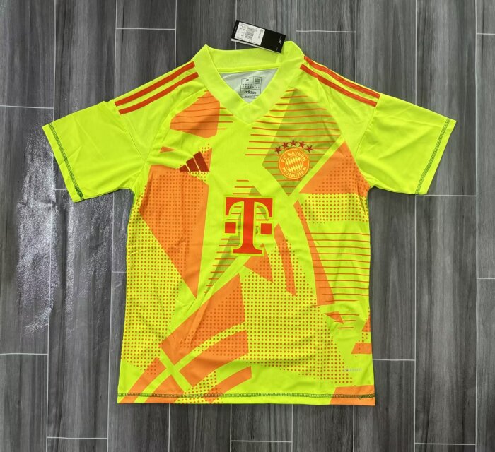 2024/25 Bayern München Goalkeeper Fluorescent Green Thailand Soccer Jerseys-JM