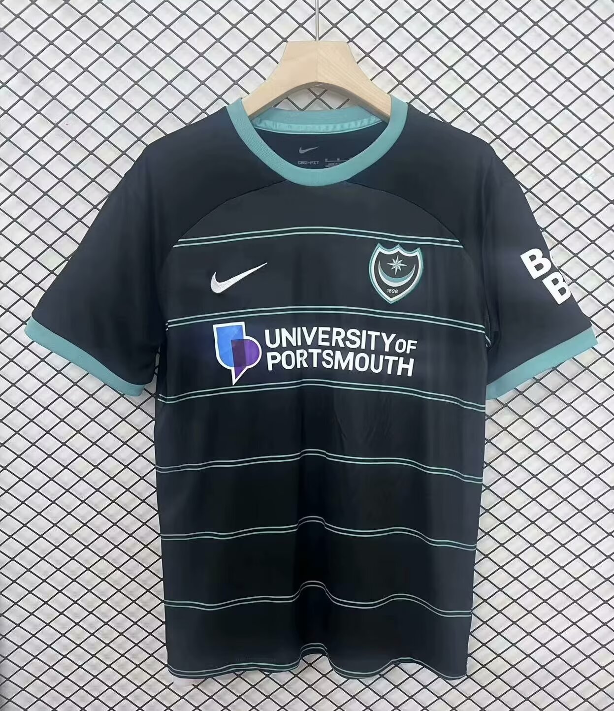 2024/25 Portsmouth Away Black Thailand Soccer Jersey AAA-95