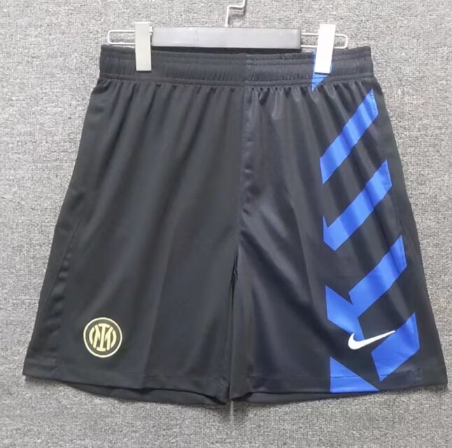 2024/25 Inter Milan Home Black & Blue Thailand SoccerShorts-315