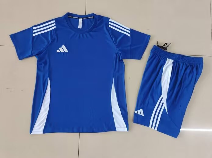 Addia 2024/25 Blue Shorts-Sleeve Tracksuit Uniform-GDP