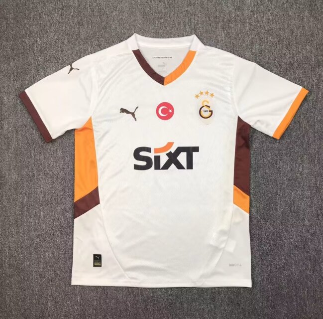 2024/25 Galatasaray SK Away White Thailand Soccer Jerseys AAA-95/301/417