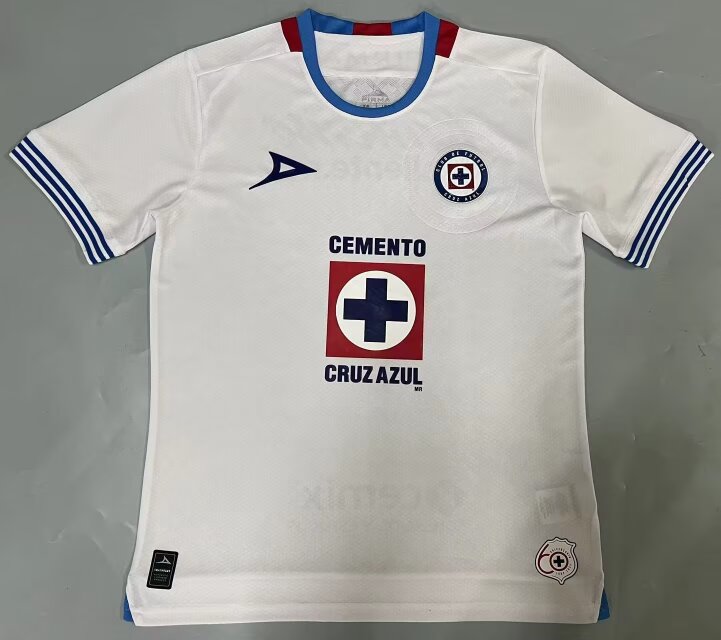 2024/25 Cruz Azul Away White Thailand Soccer Jersey AAA-07/908