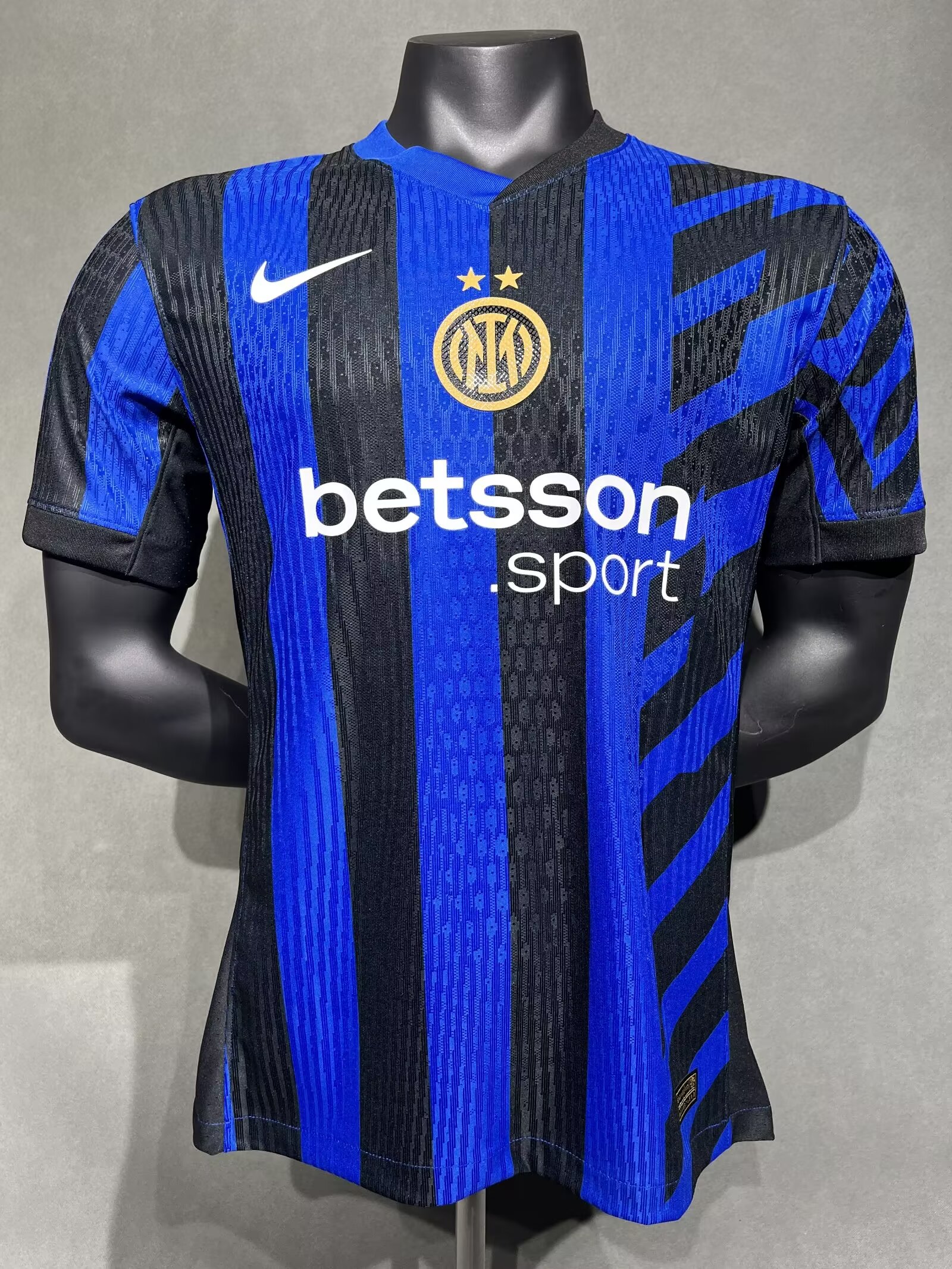 Player Version 2024/25 Inter Milan Home Blue & Black Thailand Soccer Jersey AAA-703/MY/308