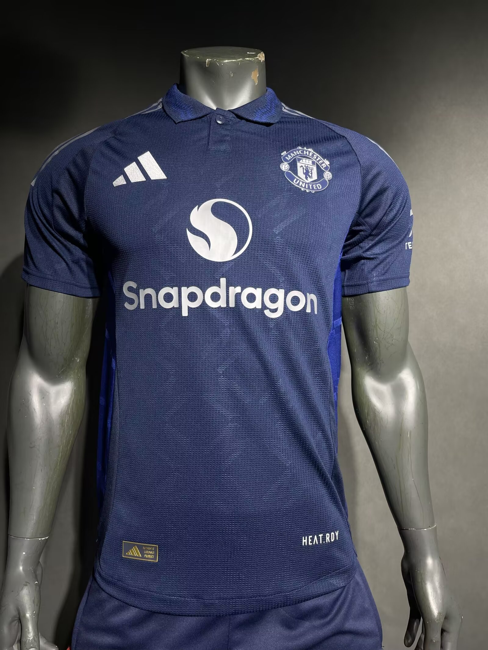 Player Version 2024/25 Manchester United Away Royal Blue Thailand Soccer Jerseys AAA-703/MY/308