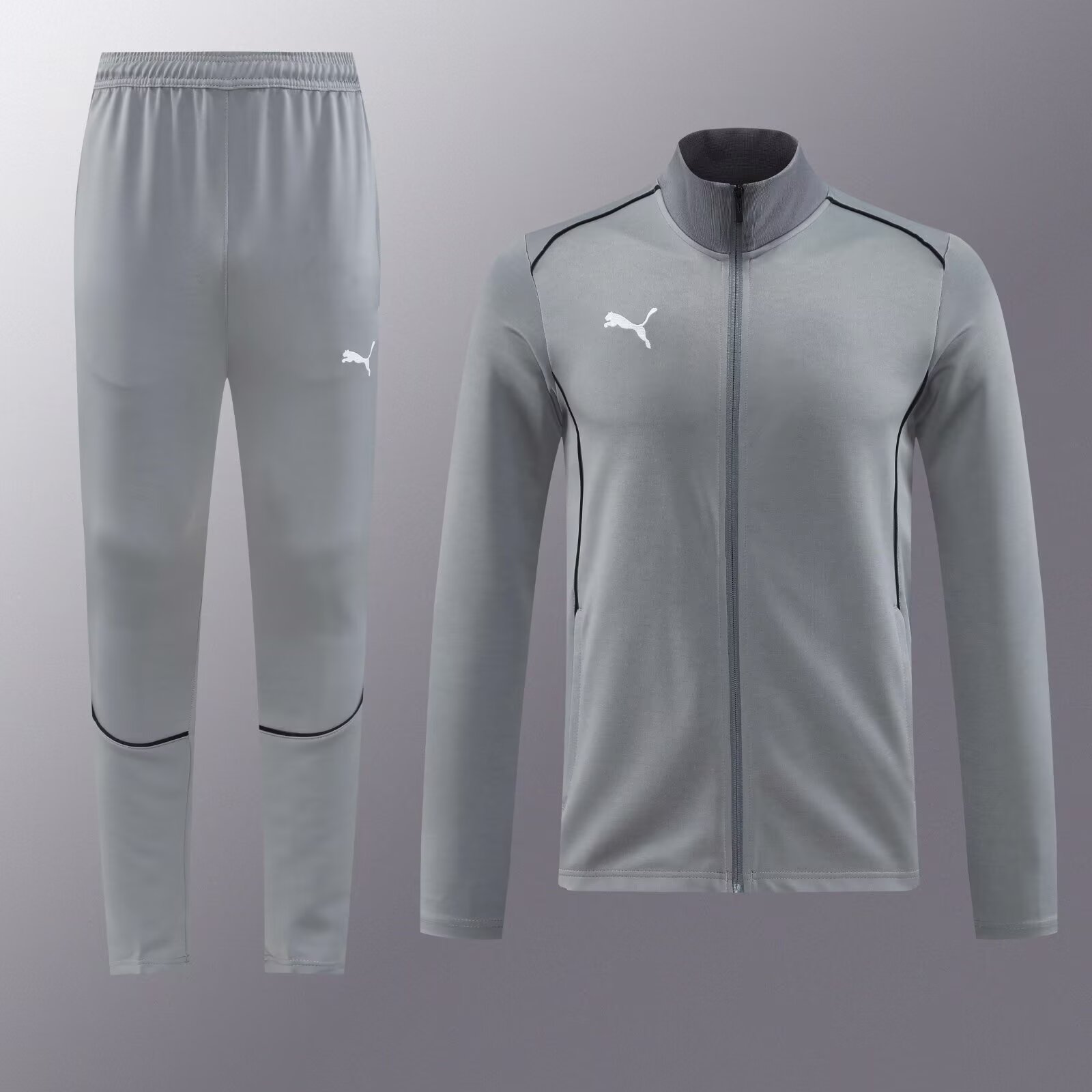 #PJ07 Puma 2024/25 Gray Jacket Uniform-LH