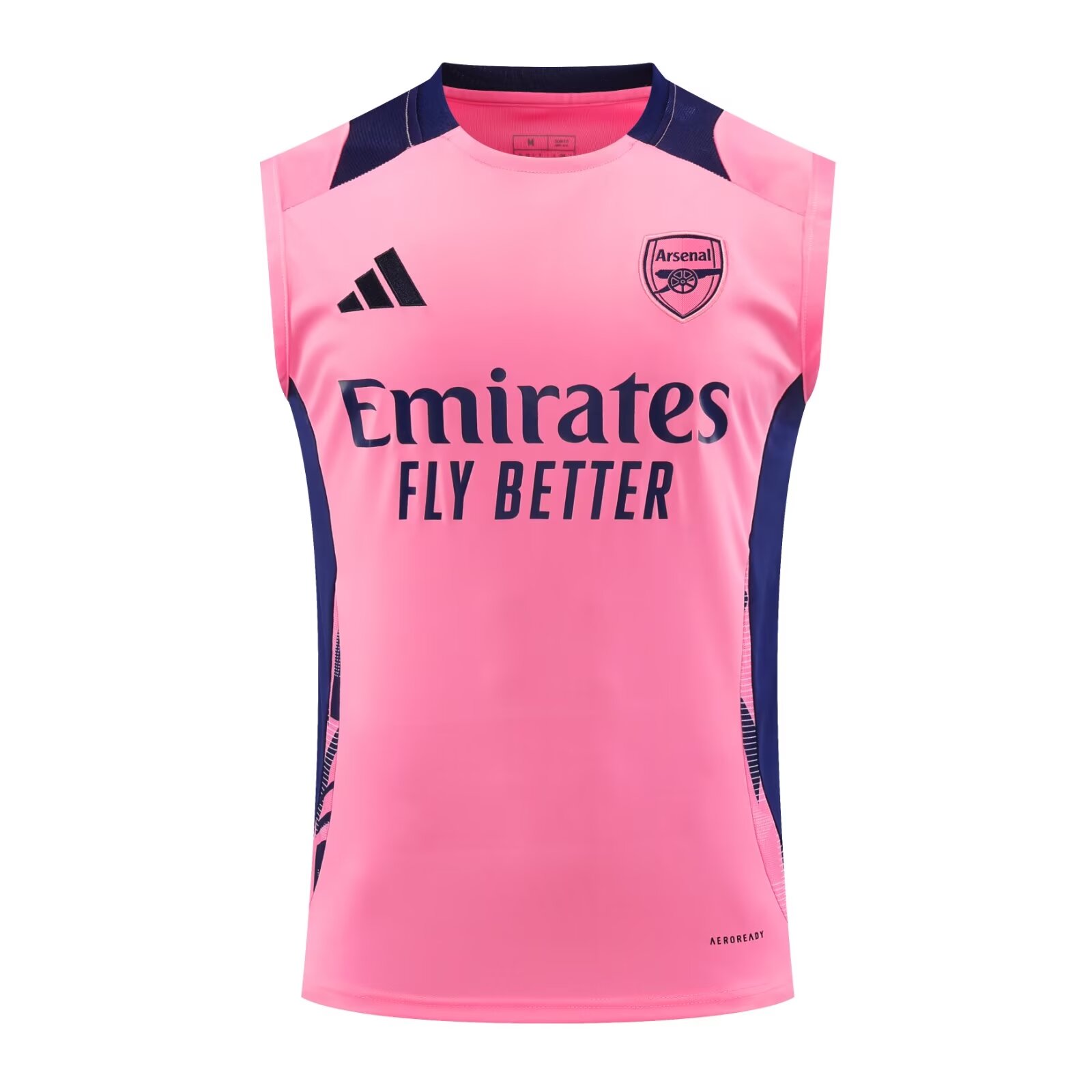 2024/25 Arsenal Pink Shorts-Sleeve Thailand Soccer Vest Uniform-418