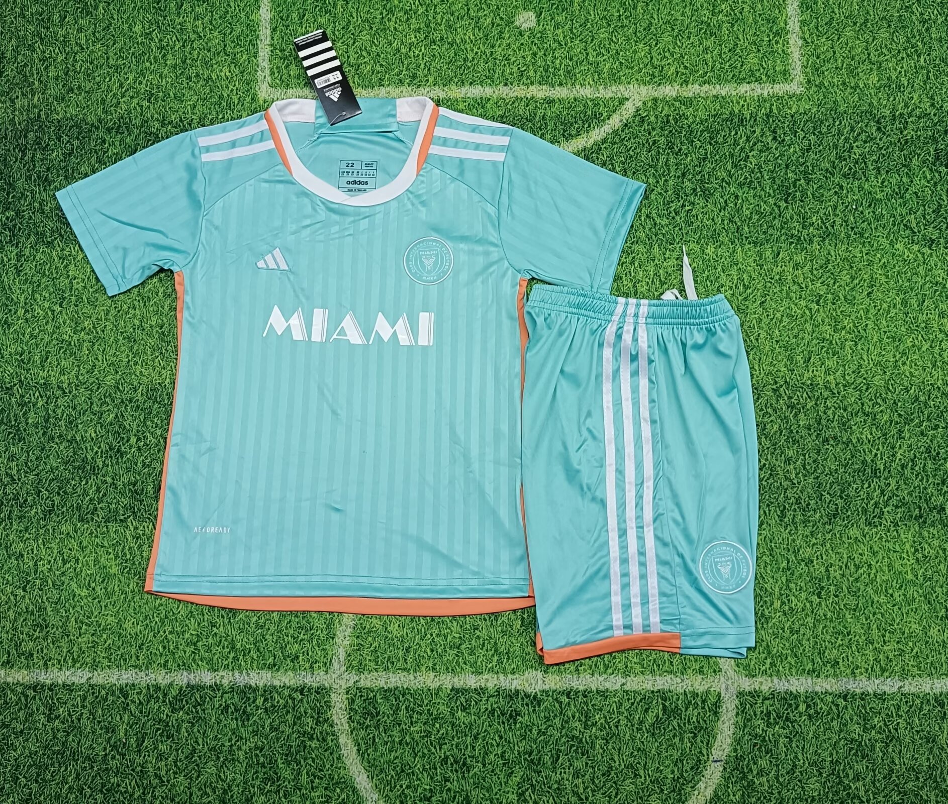 2024/25 Inter Miami CF 2nd Away Green Soccer Uniform-507/522/BLY