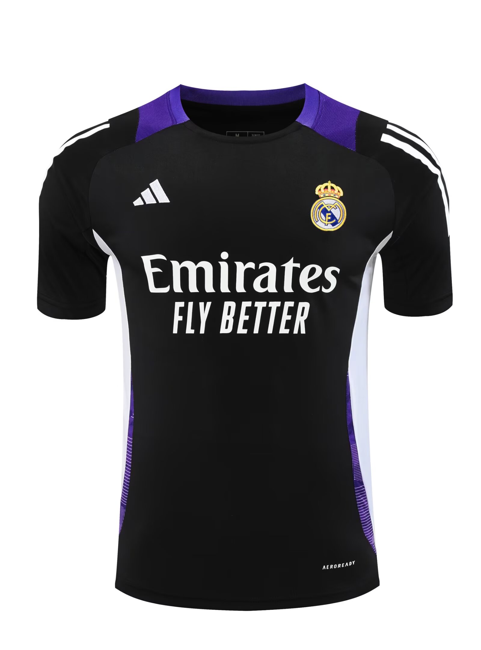 2024/25 Real Madrid Black Thailand Soccer Training Jerseys-418