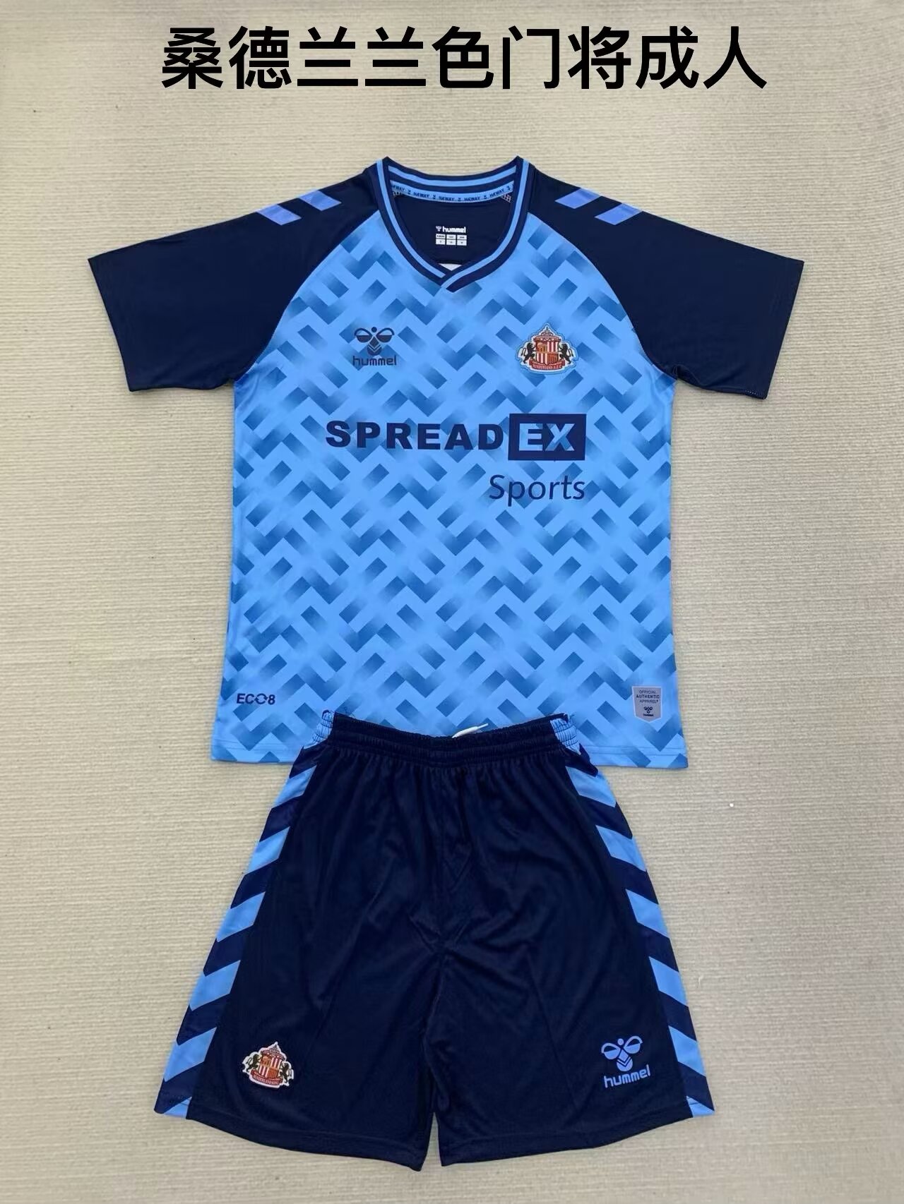 2024/25 Sunderland Goalkeeper Blue Soccer Uniform AAA-208