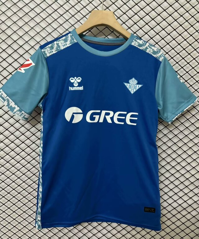 2024/25 Real Betis 2nd Away Blue Thailand Soccer Jersey AAA-95/301