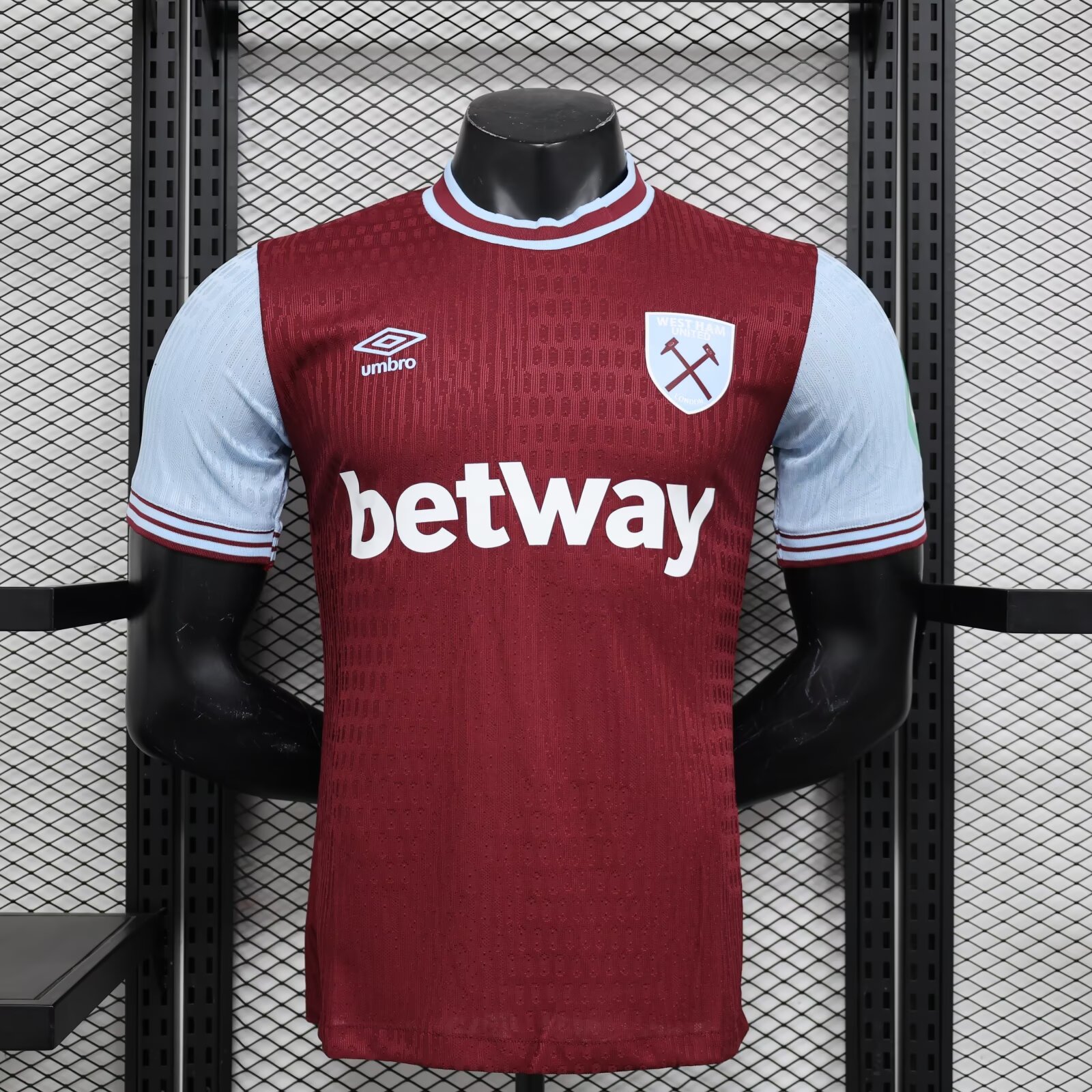 Player Version 2024/25 West Ham United Home Red Thailand Soccer Jersey AAA-888