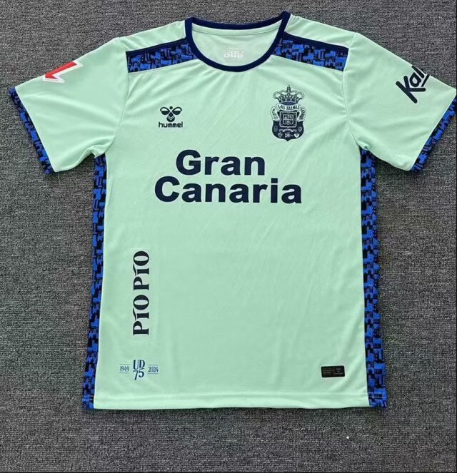 2024/25 UD Las Palmas 2nd Away Green Thailand Soccer Jersey-1040/95/23