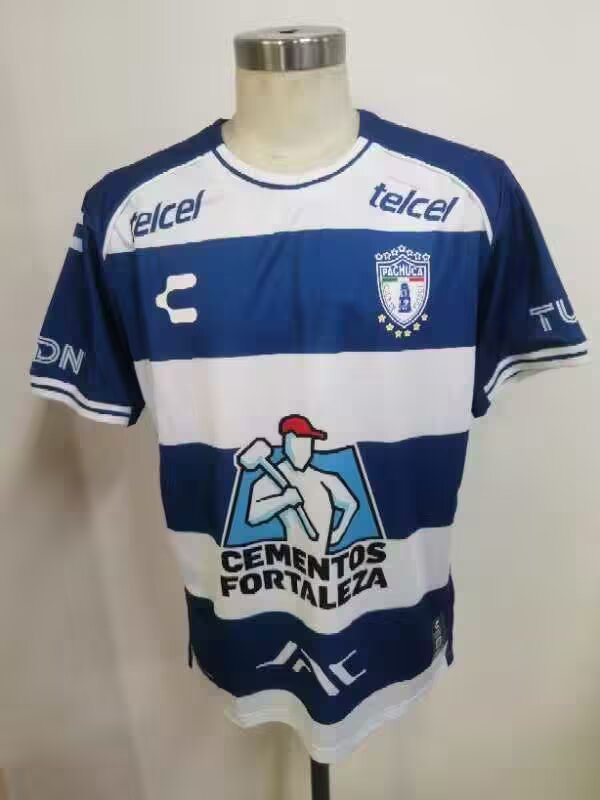 2024/25 CF Pachuca Home Blue & White Thailand Soccer Jersey AAA-912